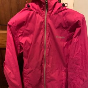 Columbia rain jacket
